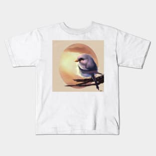 Lavender bird Kids T-Shirt